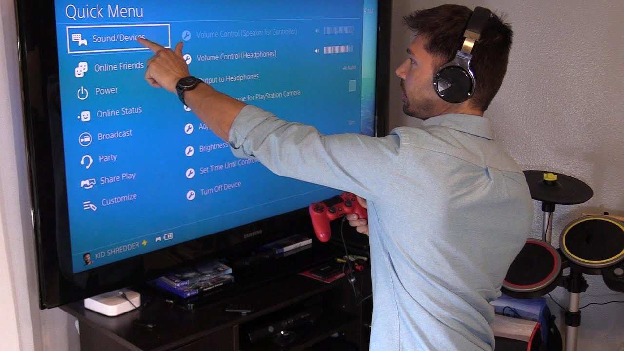 How to Connect Bluetooth Headphones to PS4 (Step-by-Step) 1 PS4_headphone