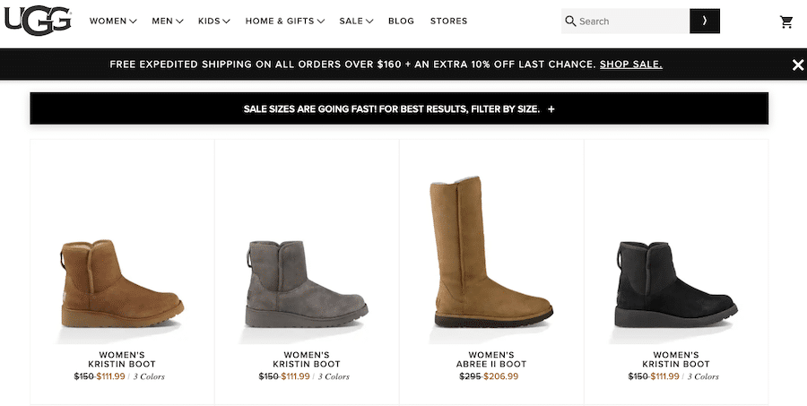 black friday deals on uggs