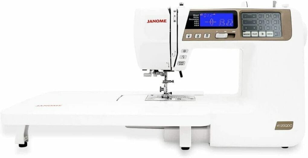 Janome 4120QDC Computerized best Sewing Machine